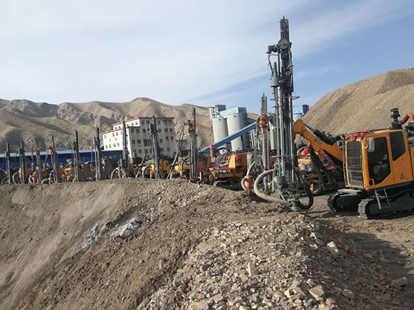 Open Hole Drilling Rig for Tunnel Construction