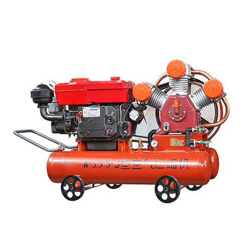 Diesel power Piston type air compressor